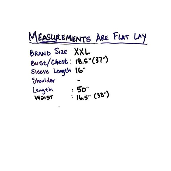 Michelle McDowell Women’s XXL Blue Polka Dot Long Dress Smocked Ruffle - Picture 6 of 6